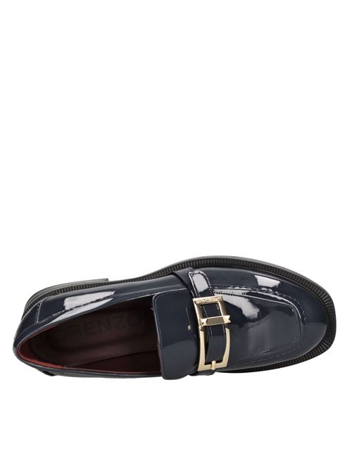Mocassini in vernice LORENZO MARI | CLARA 02 VERN.BLU